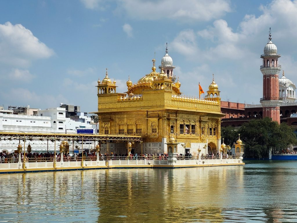 Serene Beauty Of The Golden Temple In Amritsar