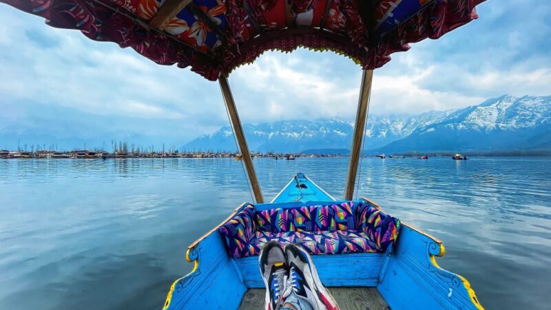 Shikara Ride At Dal Lake In Kashmir