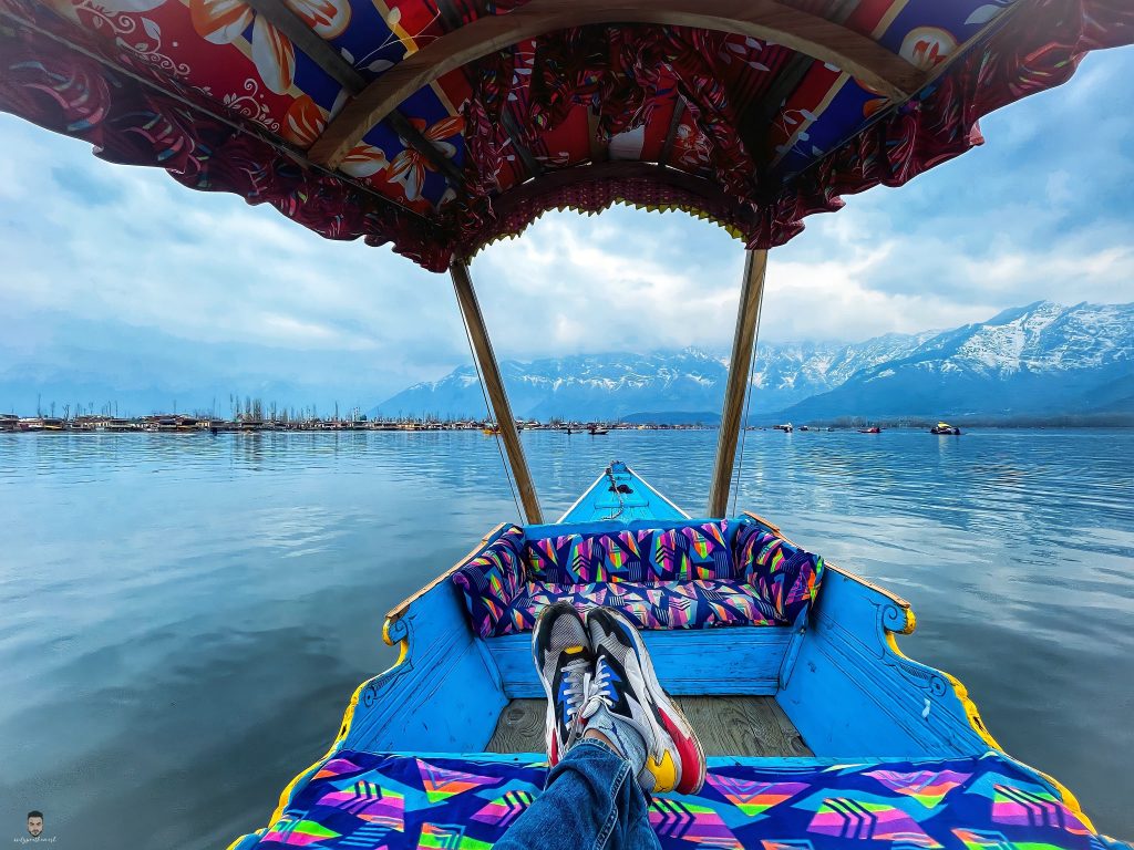 Shikara Ride At Dal Lake In Kashmir